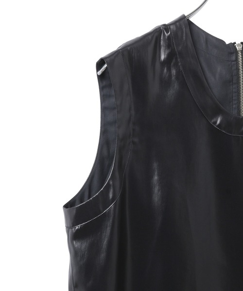 【emi】adam et rope アダムエロペ ノースリーブ 黒 ADAM ET ROPE' アダムエロペ Adam et Rope' ニット ワンピース