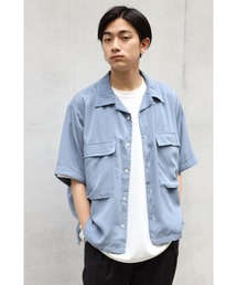 ビックサイズステッチングシャツ