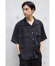 ビックサイズステッチングシャツ