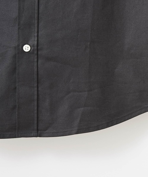 Craft Nicholson（クラフトニコルソン）の「ハイストレッチオックスフォード レギュラーカラーSSシャツ（シャツ/ブラウス・メンズ・グレー/オフホワイト/ブラック/ネイビー/ベージュ/オリーブドラブ・L/XL/M）」の8枚目の写真