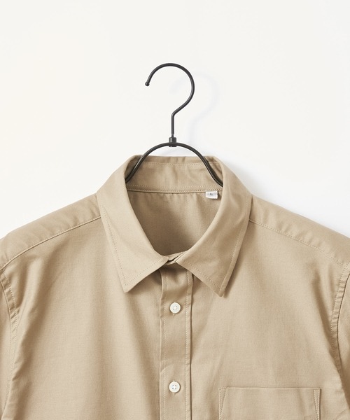 Craft Nicholson（クラフトニコルソン）の「ハイストレッチオックスフォード レギュラーカラーSSシャツ（シャツ/ブラウス・メンズ・グレー/オフホワイト/ブラック/ネイビー/ベージュ/オリーブドラブ・L/XL/M）」の17枚目の写真