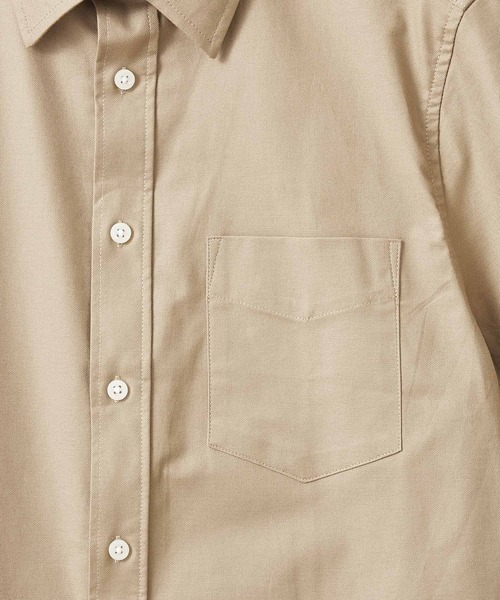 Craft Nicholson（クラフトニコルソン）の「ハイストレッチオックスフォード レギュラーカラーSSシャツ（シャツ/ブラウス・メンズ・グレー/オフホワイト/ブラック/ネイビー/ベージュ/オリーブドラブ・L/XL/M）」の18枚目の写真