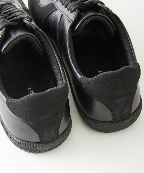 MONO-MART(モノマート)の「ジャーマントレーナーシューズ/シンセティックレザー ジャーマントレーナースニーカー(MONO-MART)(その他シューズ・メンズ・ホワイト/ライトグレー/ブラック・S/M/L)」の17枚目の写真