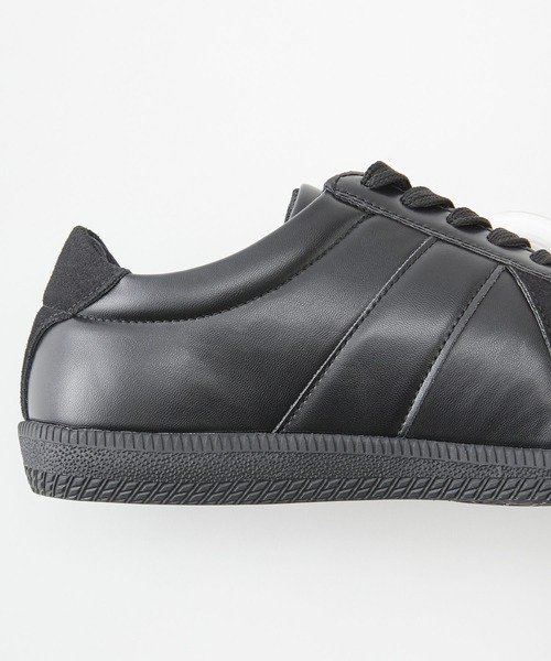 MONO-MART(モノマート)の「ジャーマントレーナーシューズ/シンセティックレザー ジャーマントレーナースニーカー(MONO-MART)(その他シューズ・メンズ・ホワイト/ライトグレー/ブラック・S/M/L)」の16枚目の写真