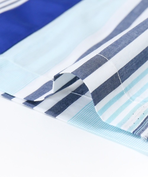 AS KNOW AS de base（アズノゥアズドゥバズ）の「先染めと遊ぶワイドパンツ（その他パンツ・レディース・ネイビー系/パープル系・FREE）」の8枚目の写真