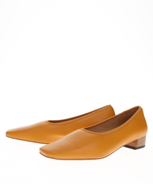 603（ロクマルサン）の「603 スクエアトゥアパンプス/シンセティックレザー（パンプス・レディース・ライトブラウン・MEDIUM/LARGE/SMALL）」の9枚目の写真