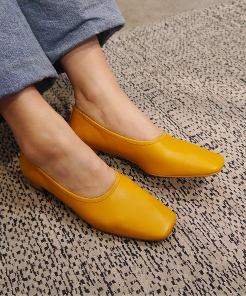 603（ロクマルサン）の「603 スクエアトゥアパンプス/シンセティックレザー（パンプス・レディース・ライトブラウン・MEDIUM/LARGE/SMALL）」の11枚目の写真