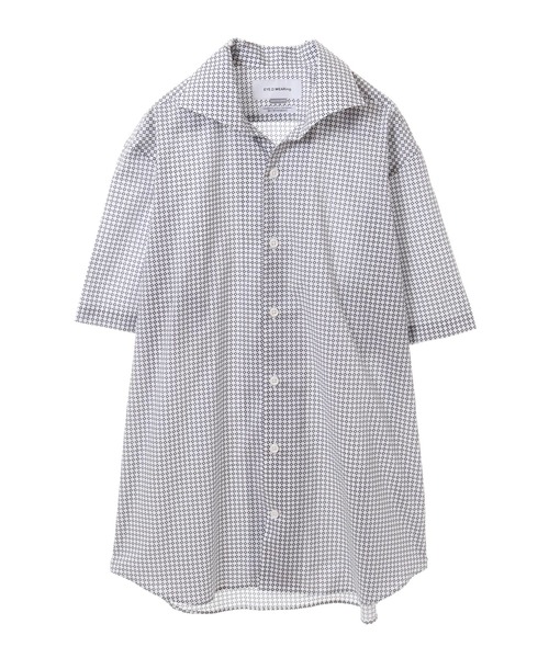 EYE. D WEARing（アイディウェアリング）の「EYE.D WEARingブロードプリントシャツ（Tシャツ/カットソー・メンズ・ホワイト系その他/ブルー系その他・2/3/4）」の3枚目の写真