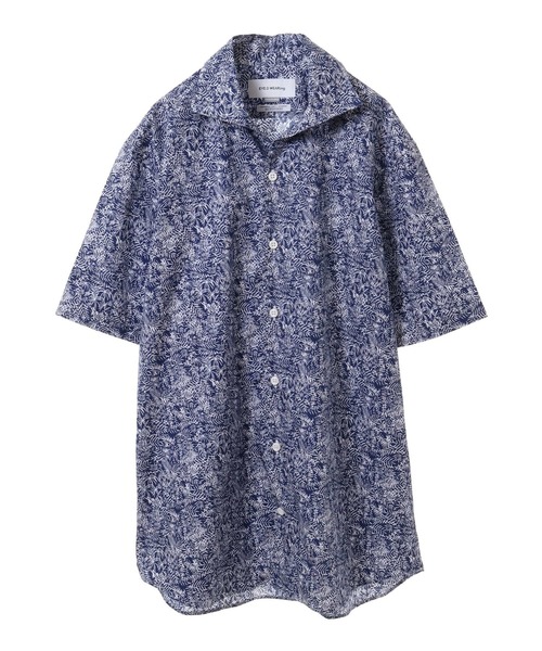 EYE. D WEARing（アイディウェアリング）の「EYE.D WEARingブロードプリントシャツ（Tシャツ/カットソー・メンズ・ホワイト系その他/ブルー系その他・2/3/4）」の4枚目の写真