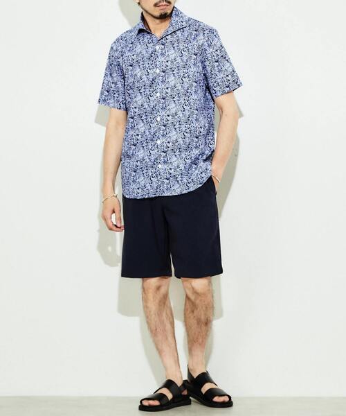 EYE. D WEARing（アイディウェアリング）の「EYE.D WEARingブロードプリントシャツ（Tシャツ/カットソー・メンズ・ホワイト系その他/ブルー系その他・2/3/4）」の11枚目の写真