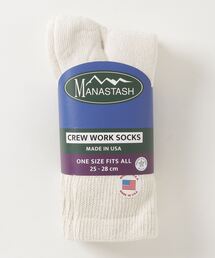 MANASTASH | MANASTASH/マナスタッシュ 2P CREW WORK SOCKS(ソックス/靴下)