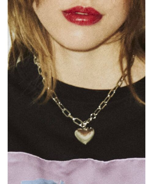 jouetie(ジュエティ)の「ハートロケットチェーンネックレス(ネックレス・レディース・シルバー/ゴールド・FREE)」の13枚目の写真