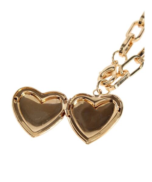 jouetie(ジュエティ)の「ハートロケットチェーンネックレス(ネックレス・レディース・シルバー/ゴールド・FREE)」の18枚目の写真