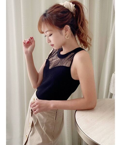 RESEXXY(リゼクシー)の「フロントボタンマーメイドスカート(スカート・レディース・ブラック/ベージュ/ブラウン・FREE)」の11枚目の写真