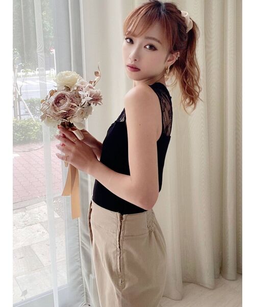 RESEXXY(リゼクシー)の「フロントボタンマーメイドスカート(スカート・レディース・ブラック/ベージュ/ブラウン・FREE)」の13枚目の写真