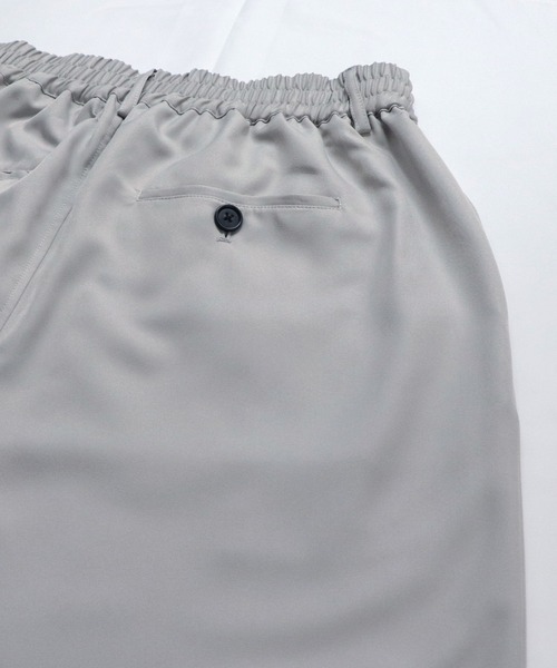 Confirm（コンファーム）の「Confirm / コンファーム ワイドハーフスラックス（スラックス・メンズ・ブラック/ベージュ/グレー/ブラック系その他・M/L）」の17枚目の写真