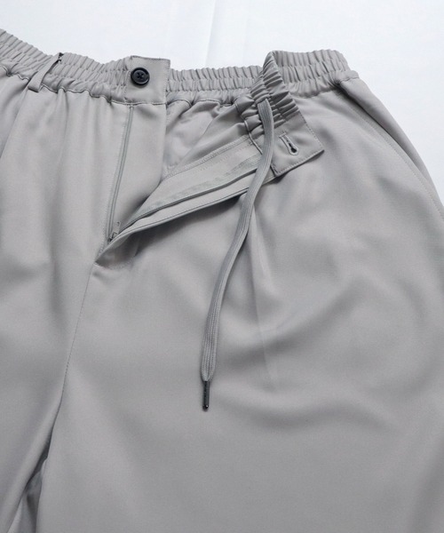 Confirm（コンファーム）の「Confirm / コンファーム ワイドハーフスラックス（スラックス・メンズ・ブラック/ベージュ/グレー/ブラック系その他・M/L）」の15枚目の写真