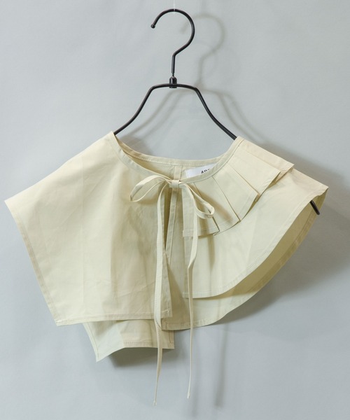 ARCANUM DESIGN（アルカナムデザイン）の「ARL アシメタック襟アンサンブルワンピース（ワンピース・レディース・ブラック/ベージュ・FREE）」の11枚目の写真