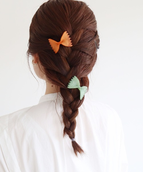 didizizi(ディディジジ)の「パスタ ヘアピン(ヘアピン・レディース・ベージュ/グリーン/オレンジ・FREE)」の8枚目の写真