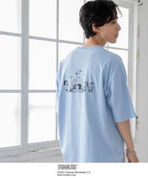 coen | 【メンズ】クリニクラウン PEANUTS Tシャツ21SS(SNOOPY/スヌーピー)(Tシャツ/カットソー)