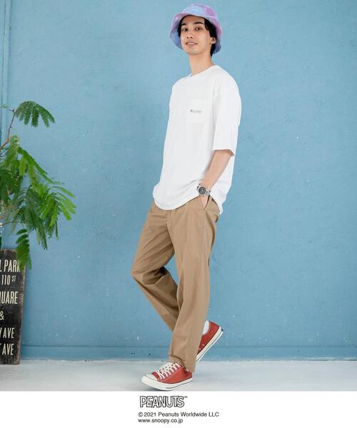 メンズ クリニクラウン Peanuts Tシャツ21ss Snoopy スヌーピー メンズ Men Coen コーエン 公式ファッション通販