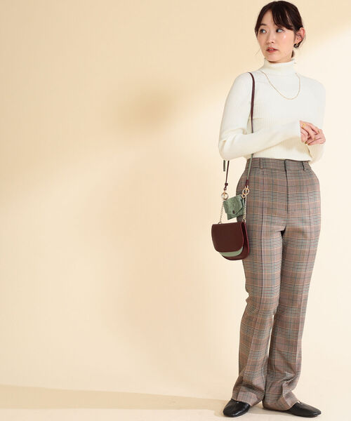 Ray BEAMS（レイビームス）の「Ray BEAMS / 2連 配色 バッグ（ショルダーバッグ・レディース・ベージュ/ワイン・ONE SIZE）」の22枚目の写真