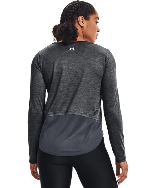 UNDER ARMOUR（アンダーアーマー）の「UAテック ベント ロングスリーブ（トレーニング/レディース）（Tシャツ/カットソー・レディース・ブラック/ライトピンク/ダークパープル・M/L/S/XL）」の14枚目の写真
