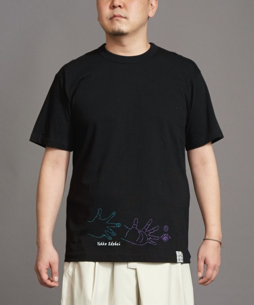 カヤ(カヤ)の「【久米繊維×カヤ】歌舞伎ノ幅広メンズTシャツ(Tシャツ/カットソー・メンズ・その他1/その他2/その他3・ONESIZE)」の3枚目の写真
