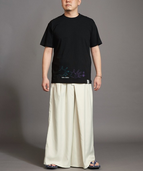 カヤ(カヤ)の「【久米繊維×カヤ】歌舞伎ノ幅広メンズTシャツ(Tシャツ/カットソー・メンズ・その他1/その他2/その他3・ONESIZE)」の7枚目の写真