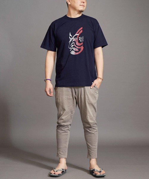 カヤ(カヤ)の「【久米繊維×カヤ】歌舞伎ノ幅広メンズTシャツ(Tシャツ/カットソー・メンズ・その他1/その他2/その他3・ONESIZE)」の21枚目の写真