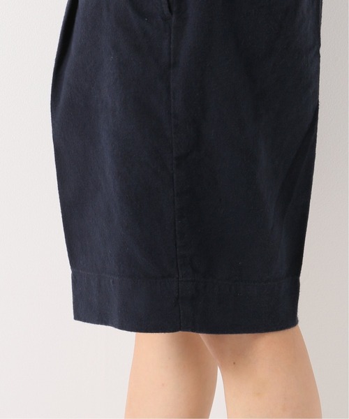 IENA（イエナ）の「コットン麻オックスショートパンツ（その他パンツ・レディース・ネイビー/アイボリー・38/36）」の14枚目の写真