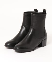 Piedi Nudi（ピエディヌーディ）の「piedi nudi/ﾋﾟｴﾃﾞｨﾇｰﾃﾞｨ レザーストレッチ ショートブーツ（ブーツ）」