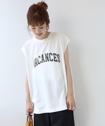 Simplicite | カレッジアーチロゴTシャツ◆(Tシャツ/カットソー)