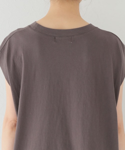 Simplicite(サンプリシテ)の「カレッジアーチロゴTシャツ◆(Tシャツ/カットソー・レディース・ブラック/グレー/ホワイト・FREE)」の13枚目の写真