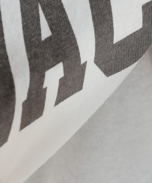 Simplicite(サンプリシテ)の「カレッジアーチロゴTシャツ◆(Tシャツ/カットソー・レディース・ブラック/グレー/ホワイト・FREE)」の20枚目の写真