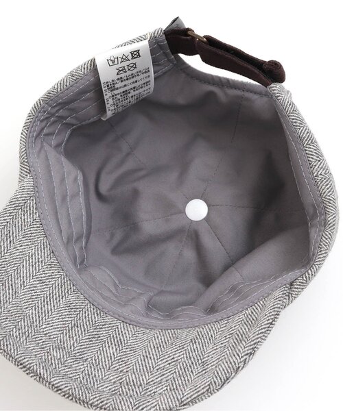 apres les cours（アプレレクール）の「2柄ベーシックキャップ_UVカット（キャップ・キッズ・グレー/チェック・50/54/58）」の12枚目の写真