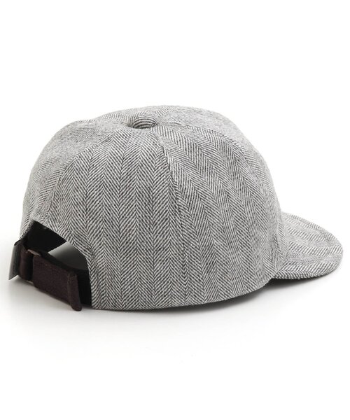 apres les cours（アプレレクール）の「2柄ベーシックキャップ_UVカット（キャップ・キッズ・グレー/チェック・50/54/58）」の10枚目の写真