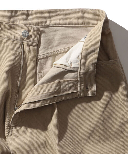BEAMS（ビームス）の「BEAMS / ワイド テーパード コーデュロイ パンツ（その他パンツ・メンズ・ダークグリーン/アイボリー・X-LARGE/LARGE/SMALL/MEDIUM）」の13枚目の写真