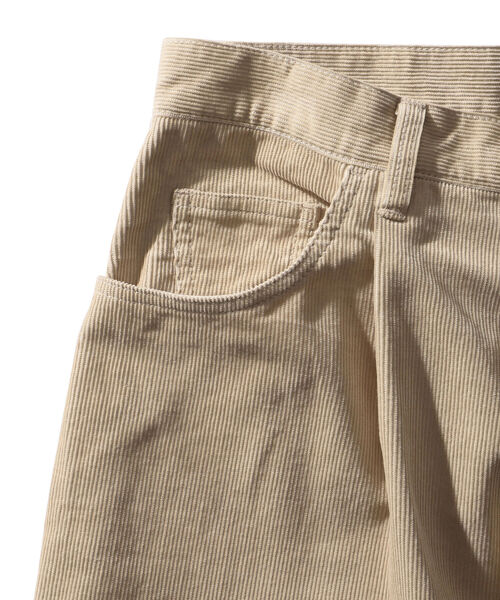 BEAMS（ビームス）の「BEAMS / ワイド テーパード コーデュロイ パンツ（その他パンツ・メンズ・ダークグリーン/アイボリー・X-LARGE/LARGE/SMALL/MEDIUM）」の14枚目の写真