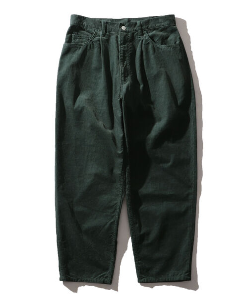 BEAMS（ビームス）の「BEAMS / ワイド テーパード コーデュロイ パンツ（その他パンツ・メンズ・ダークグリーン/アイボリー・X-LARGE/LARGE/SMALL/MEDIUM）」の15枚目の写真