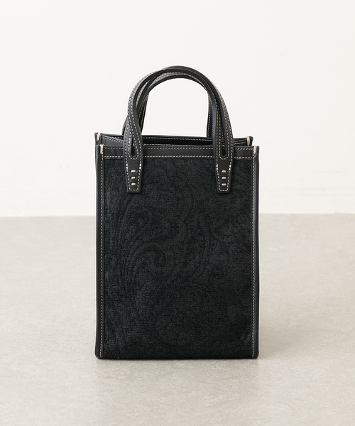 A VACATION（アヴァケーション）の「【A VACATION】CARAMEL PAISLEYバッグ（ハンドバッグ・レディース・ブラック・FREE）」の3枚目の写真