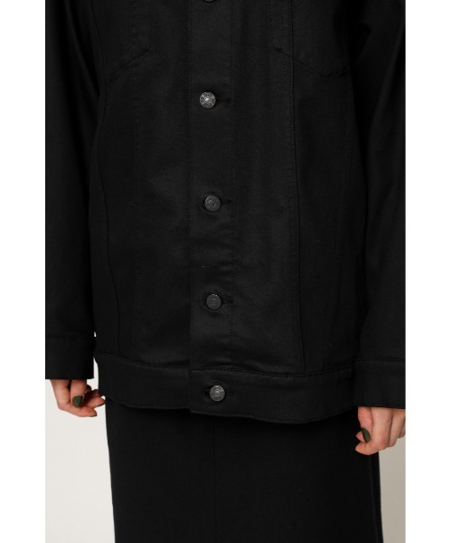 SLY(スライ)の「CALL BLACK ジャケット(ミリタリージャケット・レディース・ブラック・1/2)」の3枚目の写真