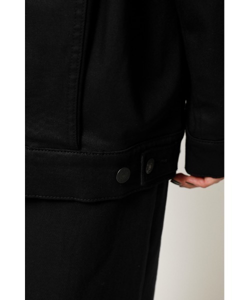 SLY(スライ)の「CALL BLACK ジャケット(ミリタリージャケット・レディース・ブラック・1/2)」の8枚目の写真