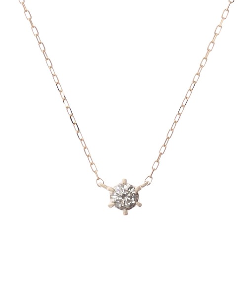 Samantha Tiara(サマンサティアラ)の「【WEB限定】K10ダイヤモンドネックレス(ネックレス・レディース・イエローゴールド・40cm)」の11枚目の写真