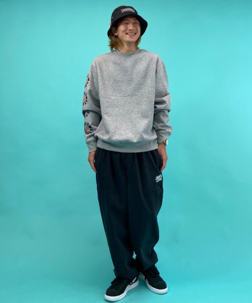 VOLCOM(ボルコム)の「VOLCOM/ボルコム バックプリントスウェット A4632108(スウェット・メンズ・グレー/ブルー・S/M/L/XL)」の5枚目の写真