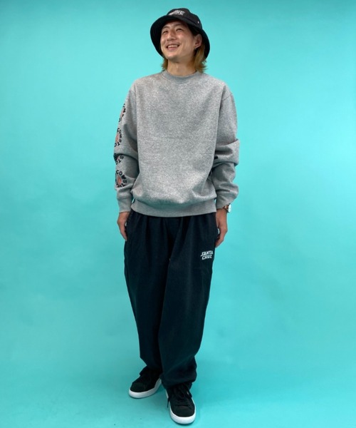 VOLCOM(ボルコム)の「VOLCOM/ボルコム バックプリントスウェット A4632108(スウェット・メンズ・グレー/ブルー・S/M/L/XL)」の4枚目の写真
