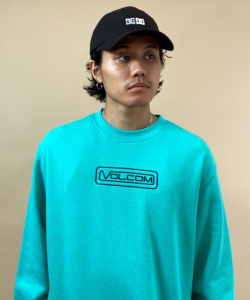 VOLCOM(ボルコム)の「VOLCOM/ボルコム バックプリントスウェット A4632108(スウェット・メンズ・グレー/ブルー・S/M/L/XL)」の13枚目の写真