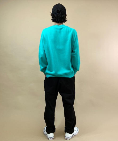 VOLCOM(ボルコム)の「VOLCOM/ボルコム バックプリントスウェット A4632108(スウェット・メンズ・グレー/ブルー・S/M/L/XL)」の17枚目の写真
