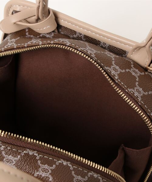 one way（ワンウェイ）の「【oneway】スクエアボストン（ボストンバッグ・レディース・オレンジ/ベージュ・FREE）」の6枚目の写真