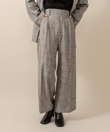 mline | [mline] WEB限定 チェックパンツ(スラックス)